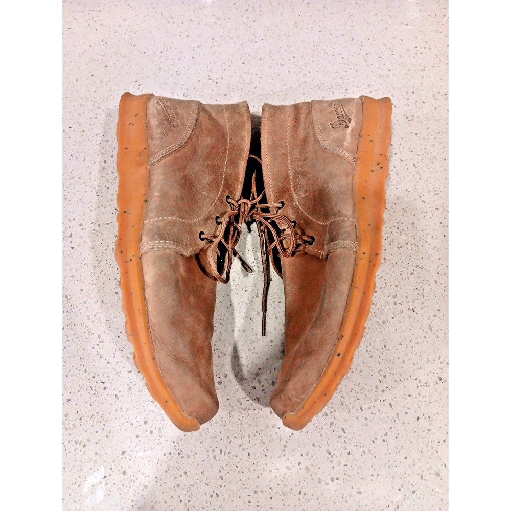 Danner Forest Chukka Bracken Leather Boots Men's 9.5 D Brown Rubber Sole Work - Picture 8 of 10